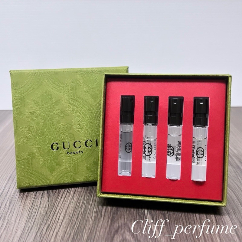 【克里夫香水店】Gucci 罪愛男香系列針管4件組