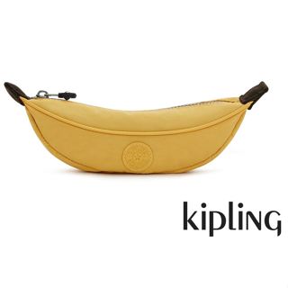 Kipling 經典香蕉黃香蕉造型筆袋 筆刷袋 收納袋