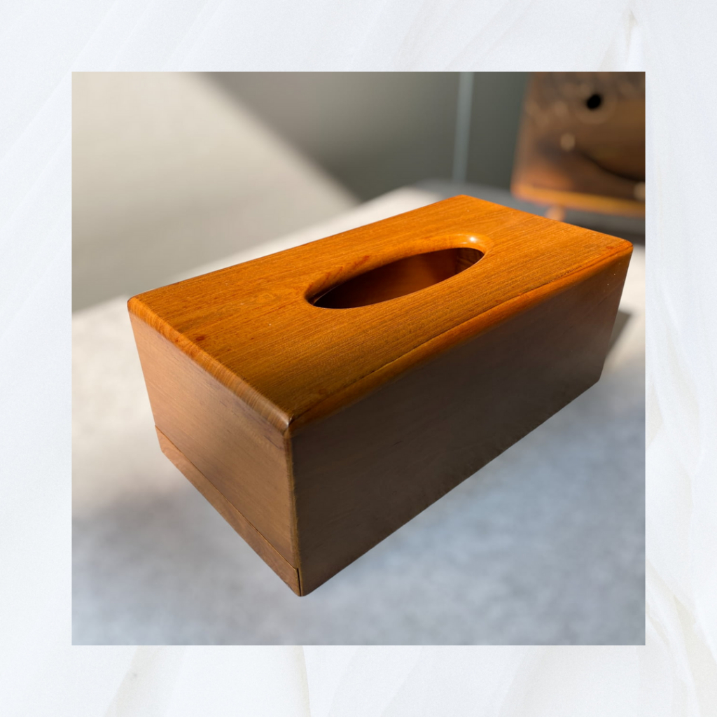 森活家居 柚木 衛生紙盒 面紙盒 素面  簡約 日式