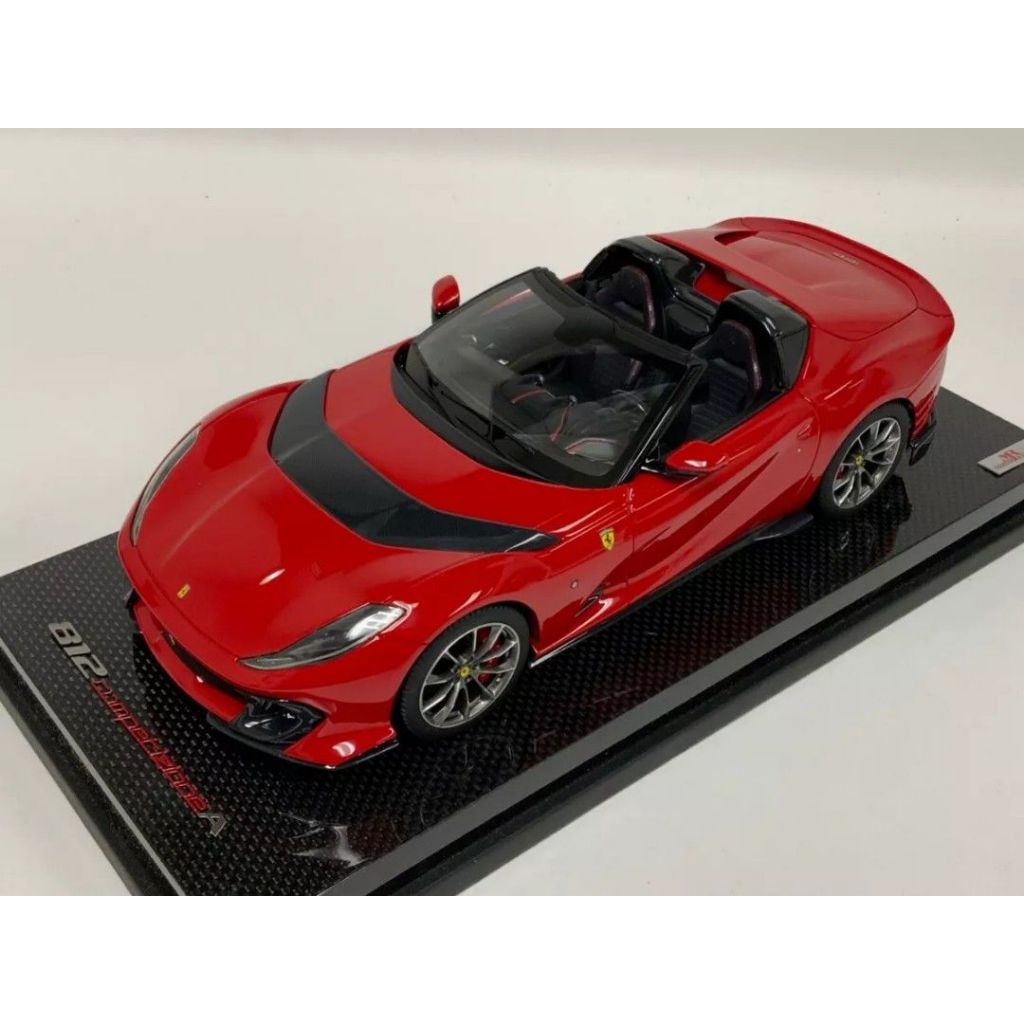 MR Ferrari 812 Competizione A Spider In rosso 1/18 靜態展示模型車