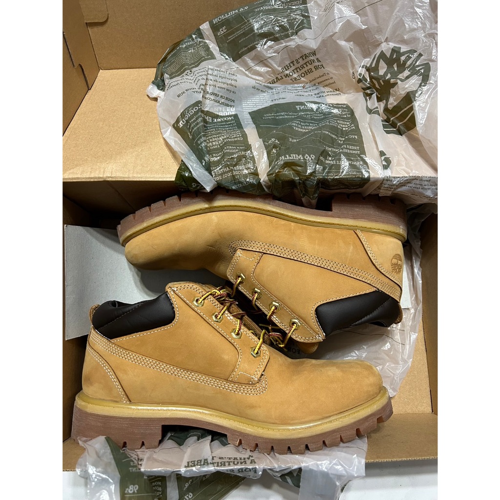 (二手)TIMBERLAND 經典短靴 黃 73538 男鞋