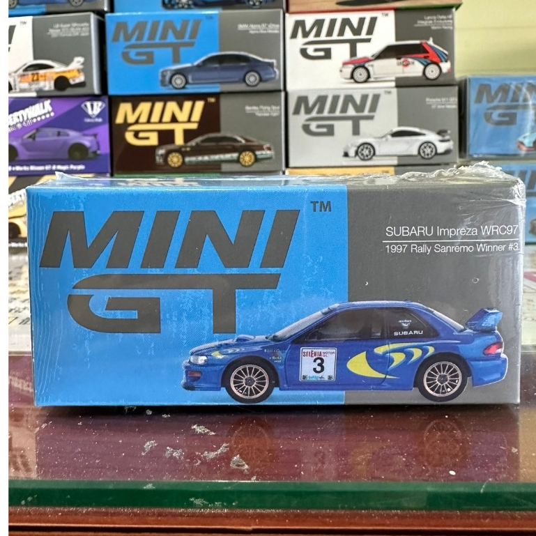 泡泡TOYS MINI GT 512 SUBARU Impreza WRC97 1997 Rally 全新含膠盒
