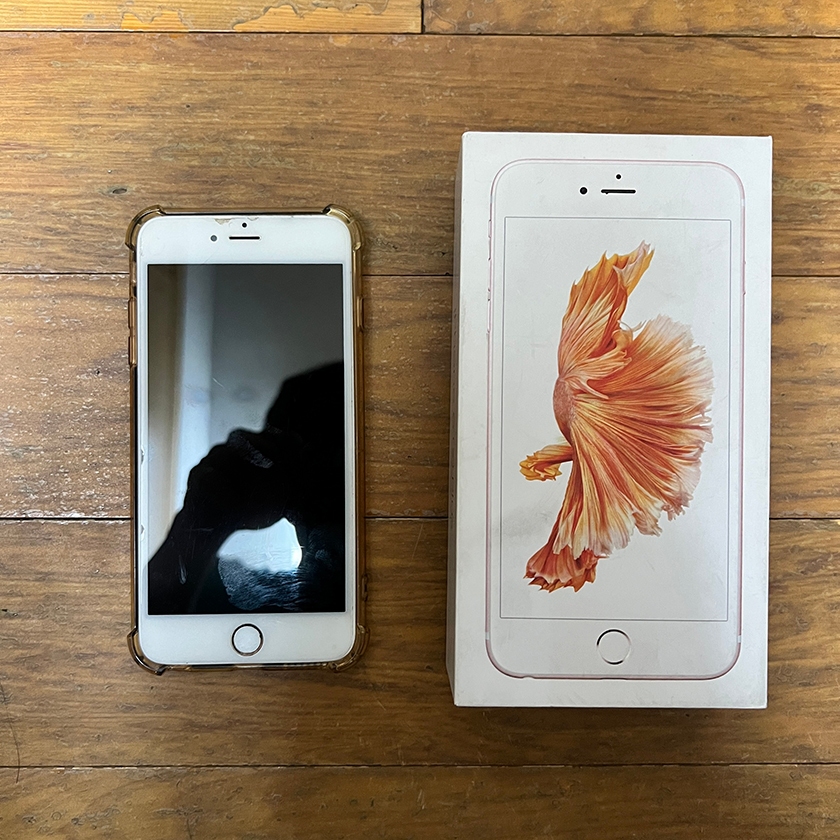 『月月異』iPhone 6S PLUS 32G 玫瑰金 二手機