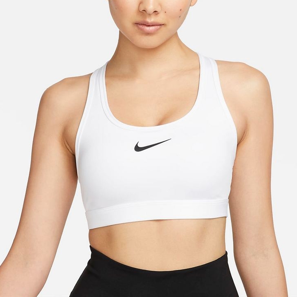 Nike 女裝 運動內衣 中度支撐 白【運動世界】DX6822-100