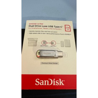 SanDisk Ultra Luxe 256GB USB Type-C 雙用 隨身碟