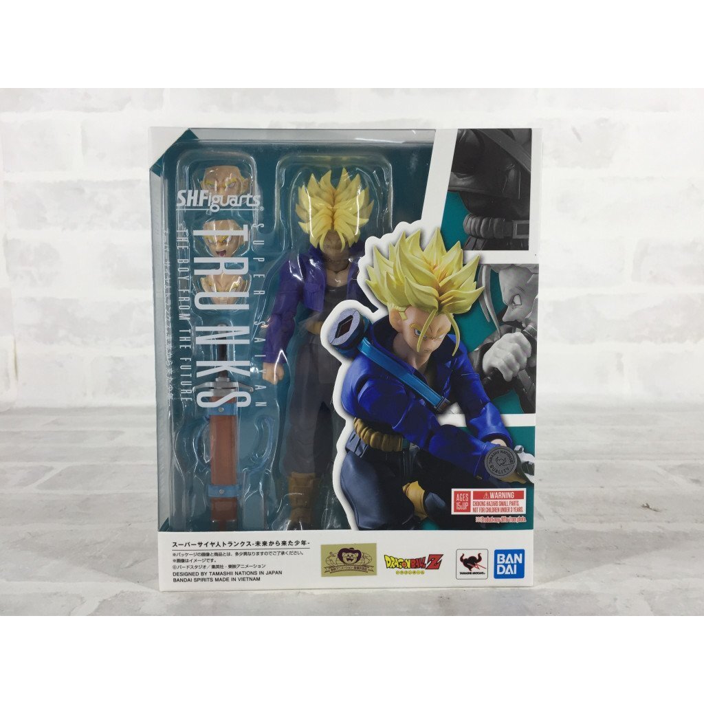 日版 再販版 全新未拆 S.H.Figuarts SHF 七龍珠Z 超級賽亞人 特南克斯 來自未來的少年 可動 公仔