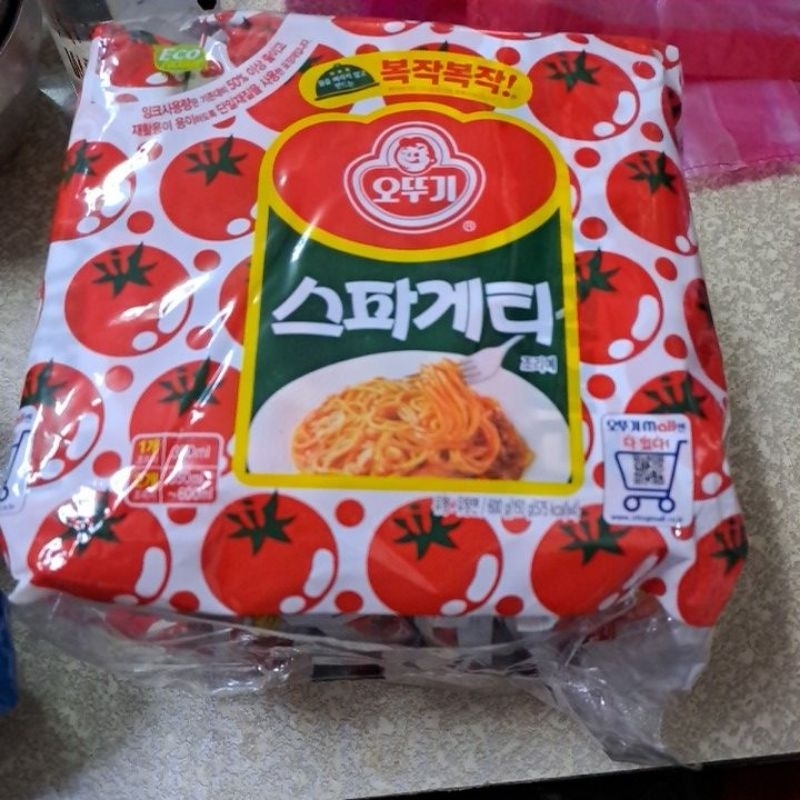 韓國不倒翁ottogi 番茄風味 義大利麵 4包入即期品♡我最便宜♡ 快速出貨