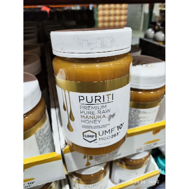 （代購）好市多 Costco PURITI 麥蘆卡蜂蜜 1公斤 紐西蘭蜂蜜