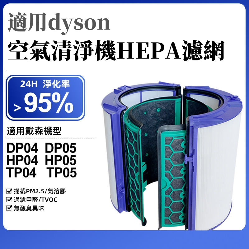 適用Dyson戴森 空氣清淨器 TP04 HP04 DP04 HP05 TP05 濾網 濾芯 HEPA 活性碳濾網