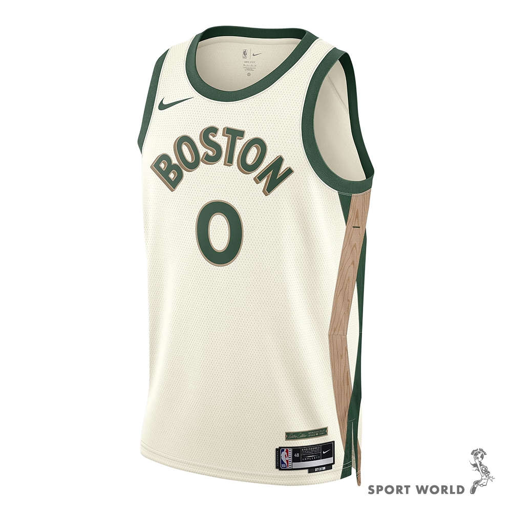 Nike 球衣 男裝 NBA 波士頓塞爾提克隊 帆白【運動世界】DX8488-133