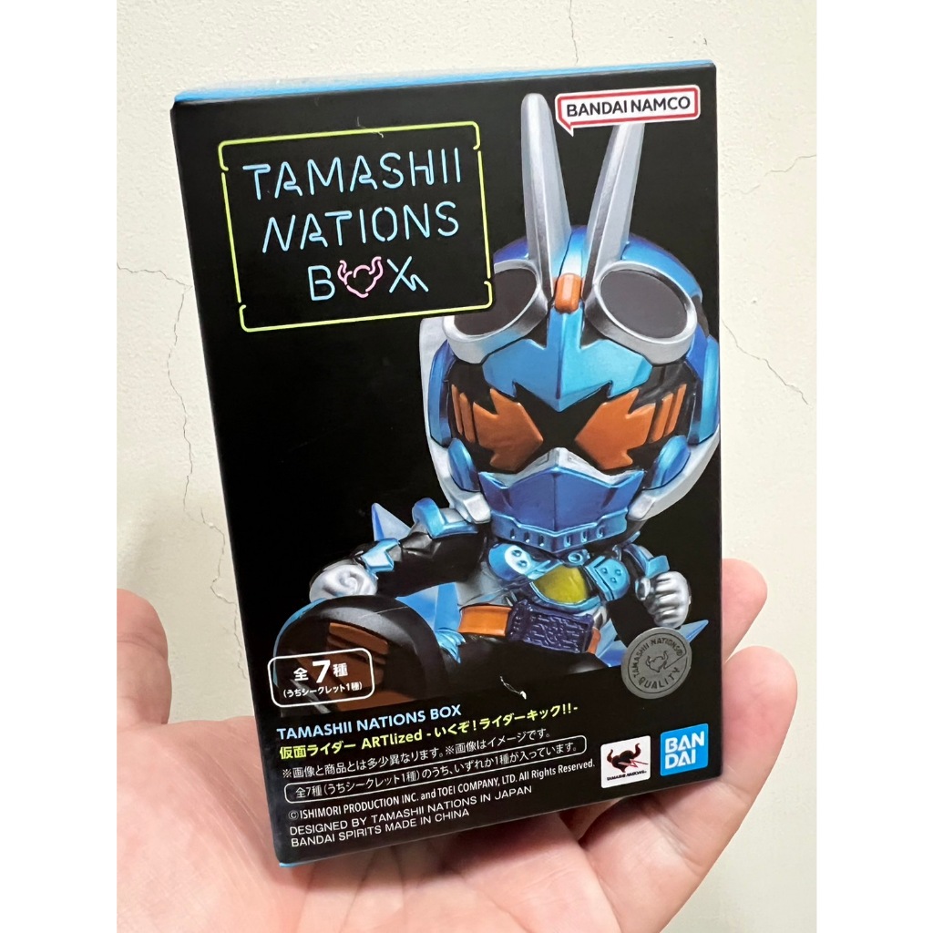 假面騎士 盒玩 盲盒 確認款 TAMASHII NATIONS BOX