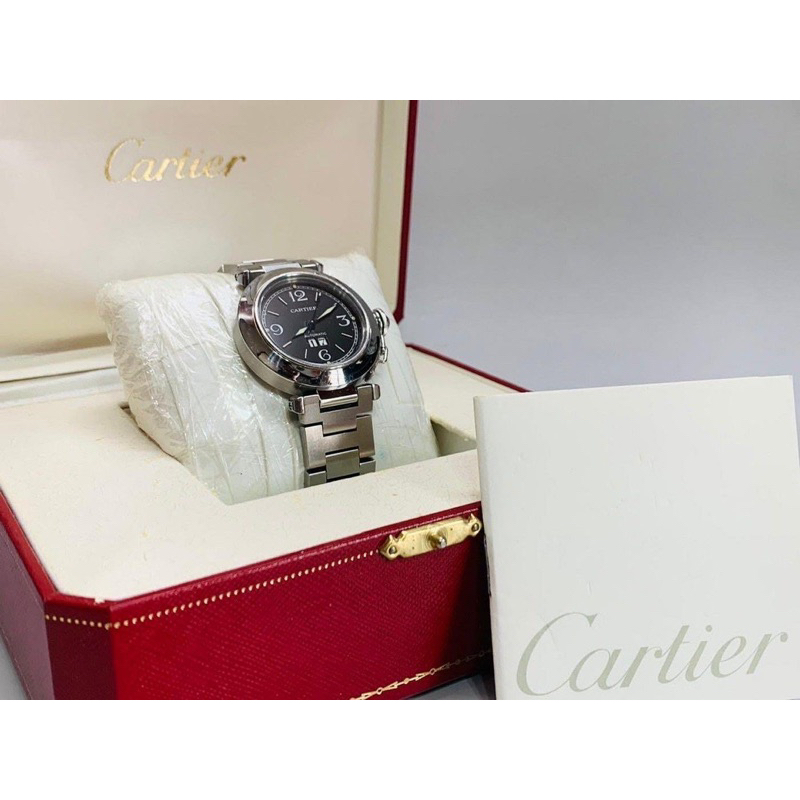 Cartier』Cartier  卡地亞 Pasha 系列 有盒無單 錶徑約 36mm 已洗油保養
