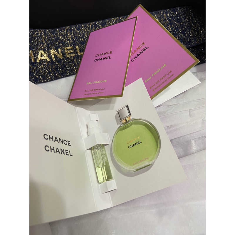 ✨Joria's✨全新公司貨 CHANEL 香奈兒 CHANCE 綠色輕盈香水 1.5ml 針管香水