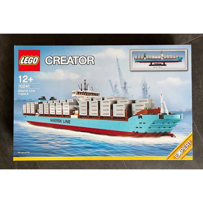LEGO 樂高 Creator Set Maersk Line Triple-E 10241 馬士基貨櫃船