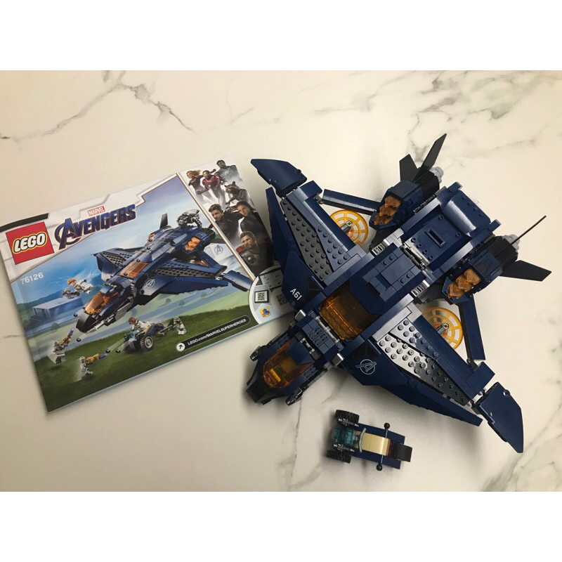 Lego 76126 昆氏戰機(無人偶) Marvel 復仇者聯盟