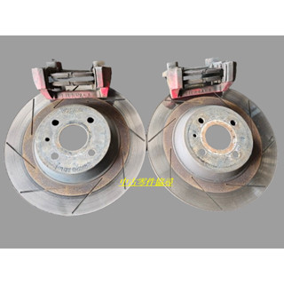 (中古零件協尋)福特 Tierra 馬自達 Isamu 323 VTTR 302mm 加大碟盤 卡鉗座 來令片 後