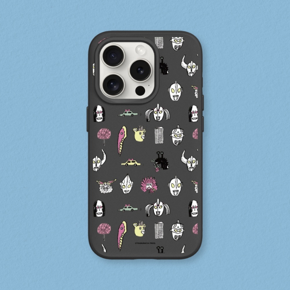 犀牛盾適用iPhone SolidSuit(MagSafe兼容)殼∣超人力霸王/超人力霸王手繪圖鑑