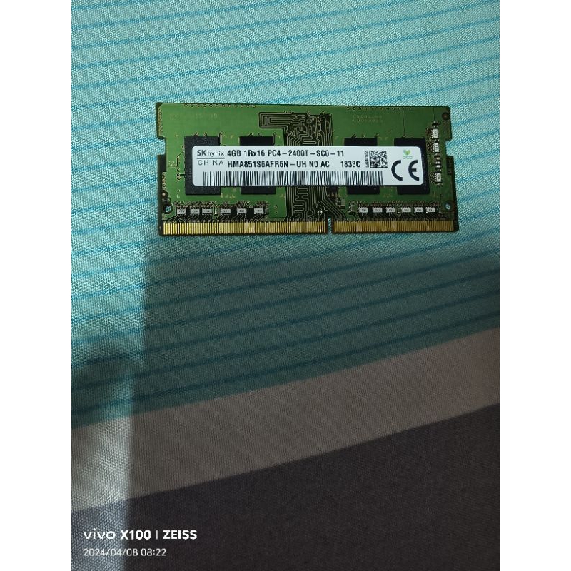 筆電 NB SK hynix DDR4 2400T 4G RAM 記憶體 非 8G 16G 32G 2666 3200