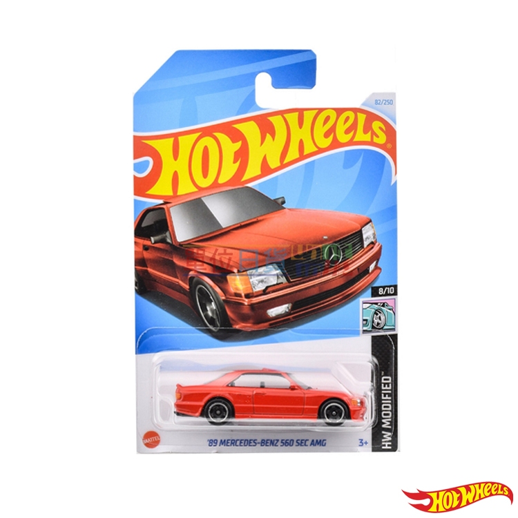 『 單位日貨 』現貨 風火輪 日本正版 Hot Wheels MERCEDES '89 賓士 560 SEC AMG雙門