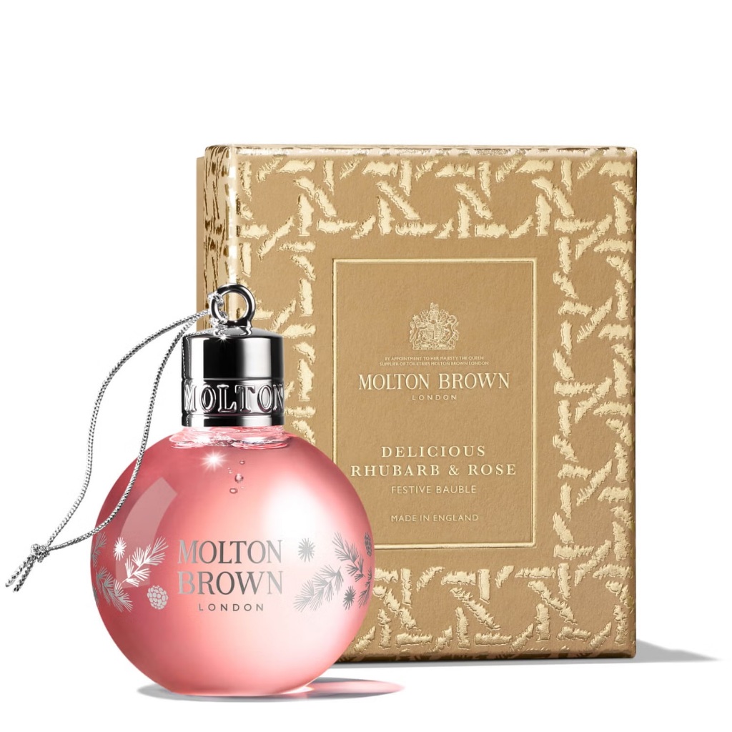 皇家代購✈️英國MOLTON BROWN DELICIOU FESTIVE BAUBLE節日限量版香氛沐浴乳聖誕裝飾吊飾