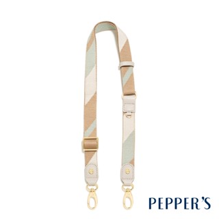 PEPPER'S｜HOPE 斜紋編織可調整細背帶 - 暖沙色/丁香紫/午夜藍