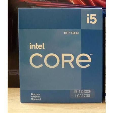 保2025 Intel i5 12400F盒裝 up to 4.4G13400F 13500 12600 12500可參