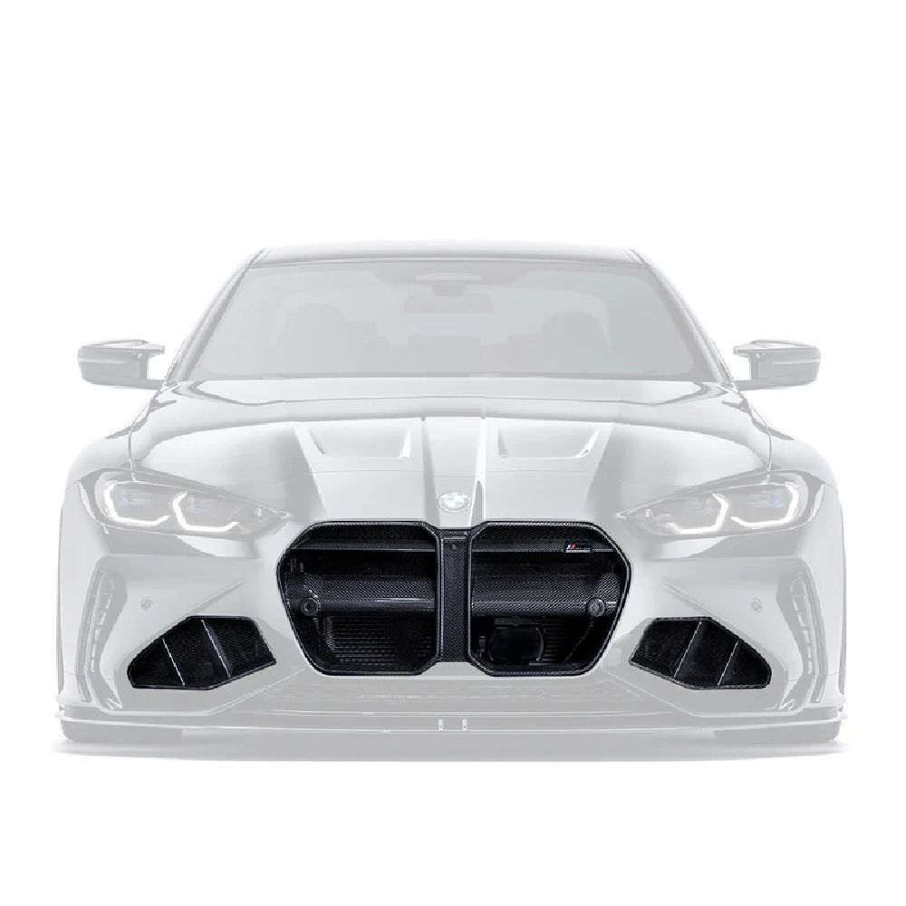【YGAUTO】ADRO BMW G8X M3/M4 前保險桿碳纖維格柵與通風管