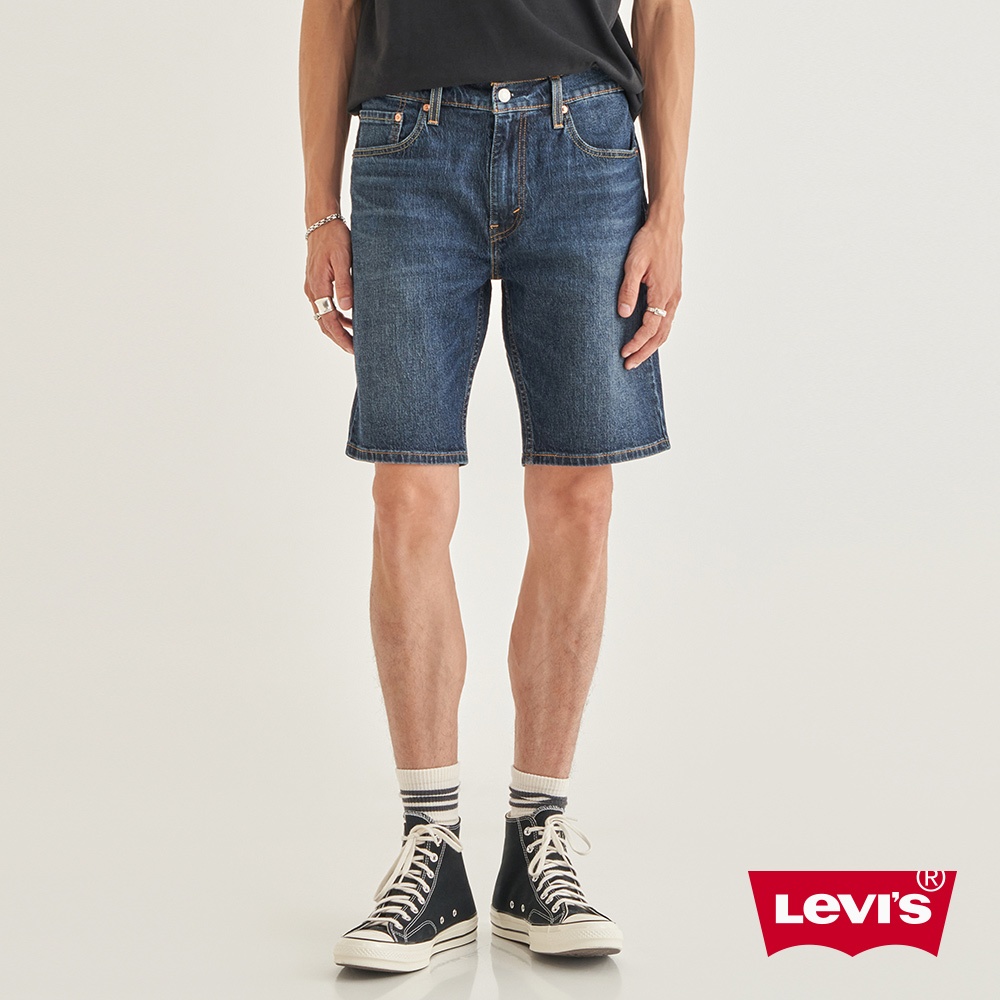 Levi's®  405 低腰膝上彈性牛仔短褲 男生牛仔短褲 彈性牛仔褲 39864-0149 熱賣單品