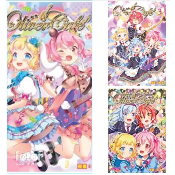 Oliver Cafe #1、Oliver Cafe #2、Oliver Cafe #3 /拓植社