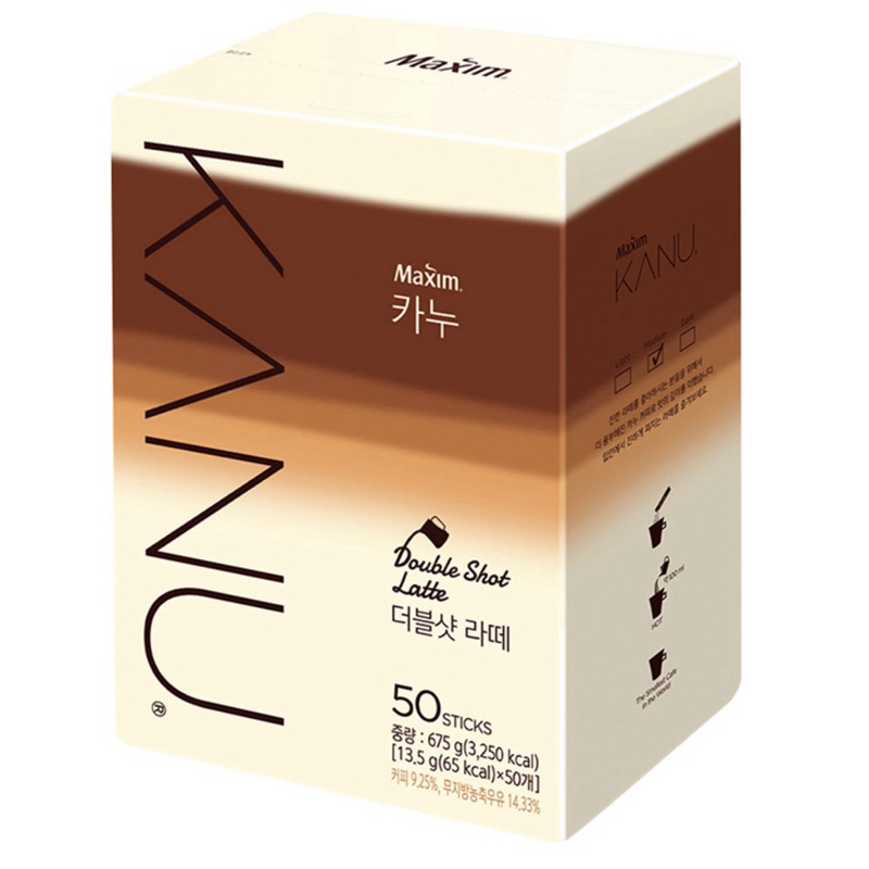 KANU 漸層奶香雙倍濃縮拿鐵咖啡-以包販售