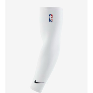 Nike NBA 壓縮袖套 白色 籃球袖套 棒球袖套