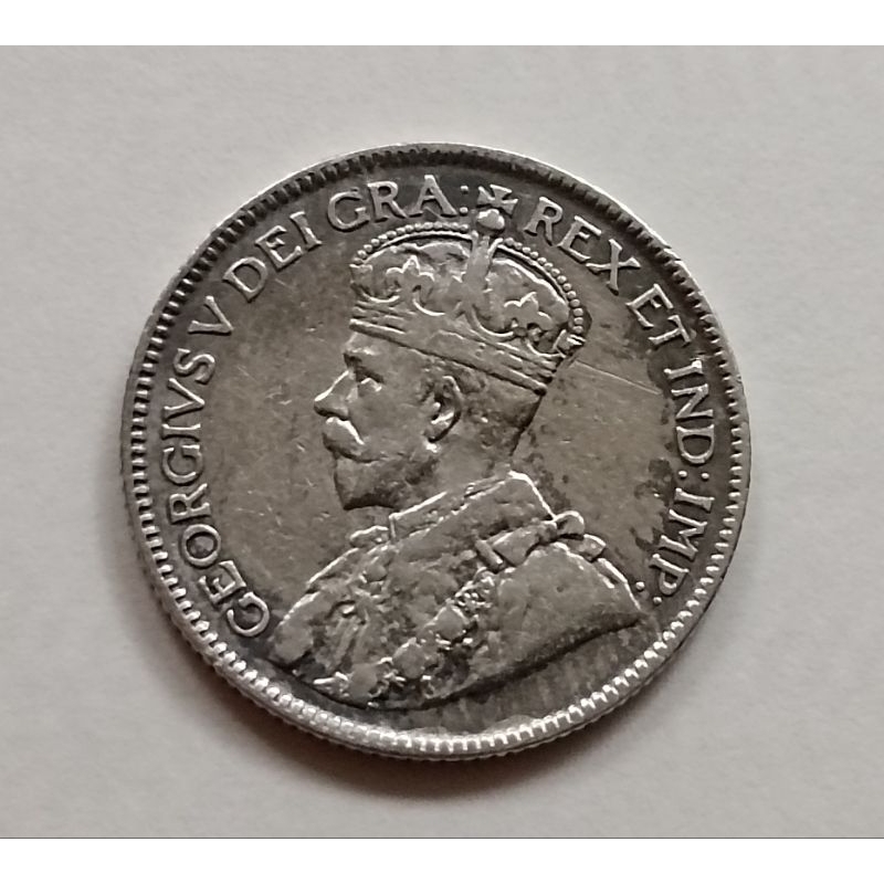 C1980紐芬蘭自治領1917年25分銀幣（加拿大）
