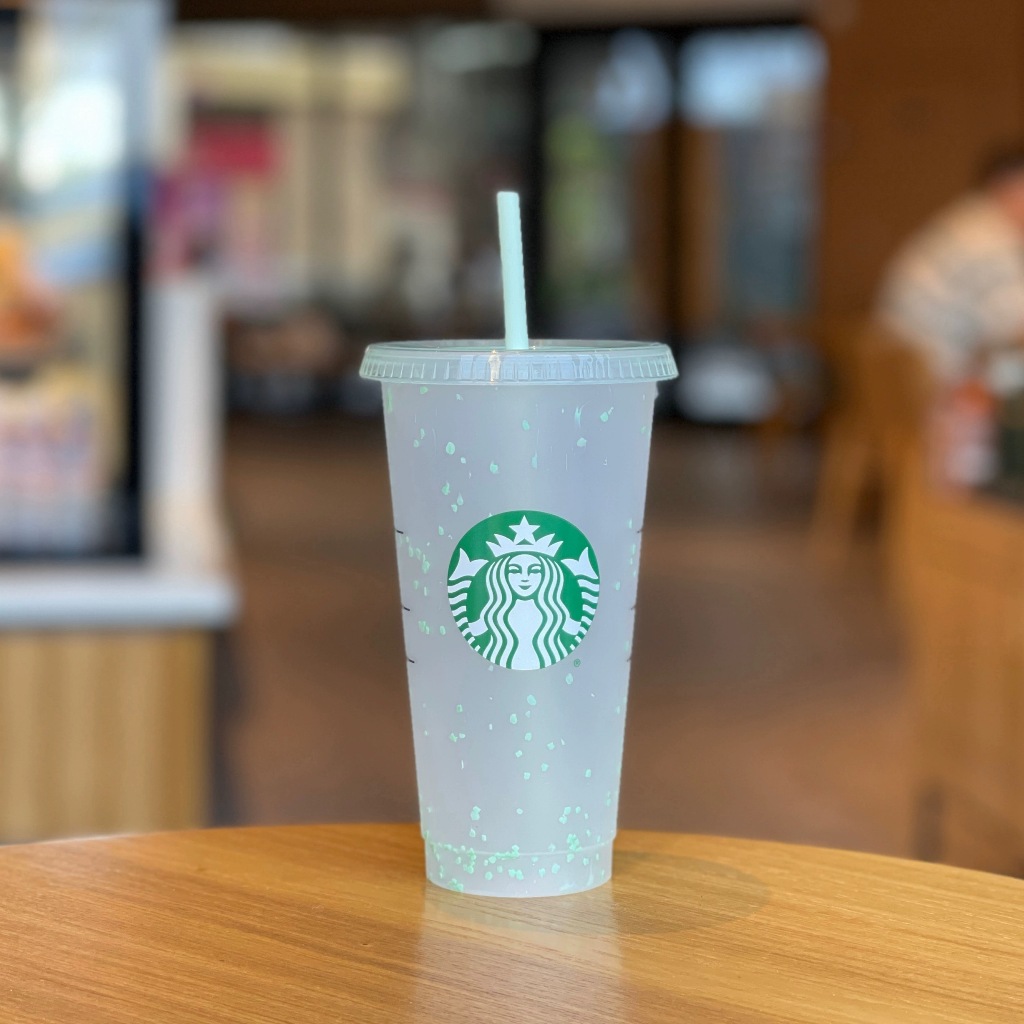 Starbucks官方正品！美國星巴克杯子710ml可循環使用塑膠吸管杯咖啡杯茶水杯果汁珍奶茶奶昔茶水杯
