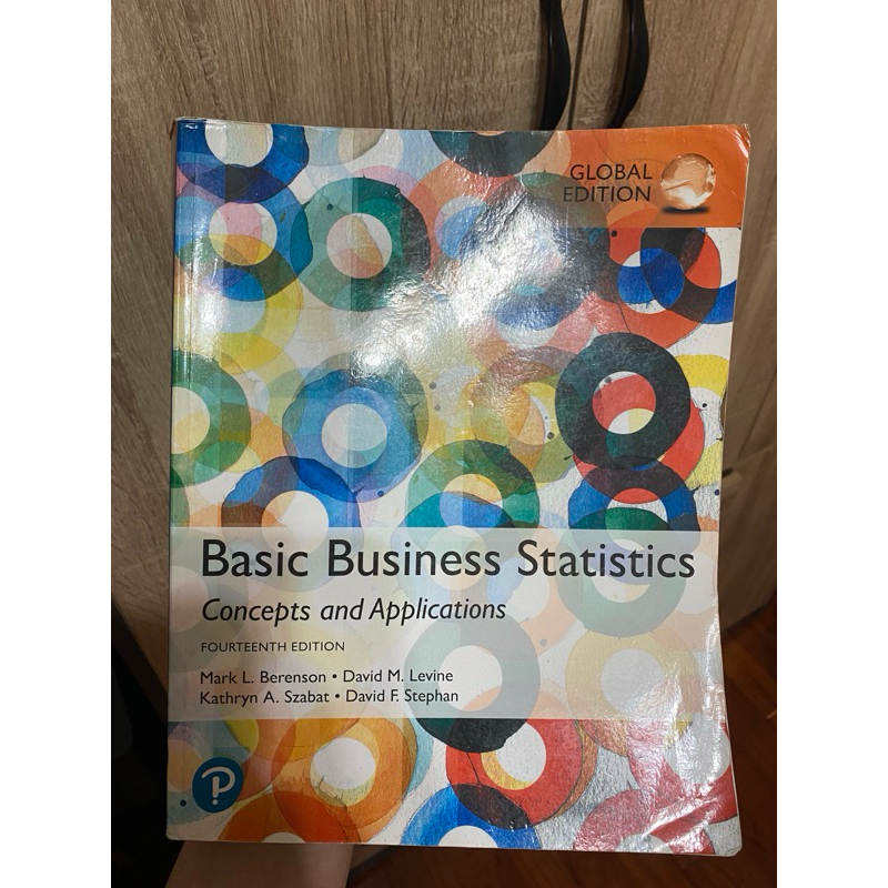 統計學 Basic Business Statistics 14/e