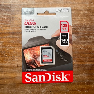 SanDisk Ultra 128G 256G 512G SDXC 140MB UHS-I 相機記憶卡