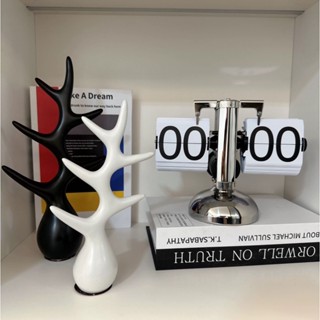 現貨🔥自動翻頁時鐘 時間顯示器 創意 工業風 復古風 客廳 餐廳 咖啡廳 工作室 擺件 裝飾