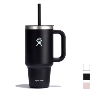 【Hydro Flask 美國】32oz 冰壩杯 經典白 時尚黑 櫻花粉 不鏽鋼冰壩杯 吸管水杯 HFTT32PS