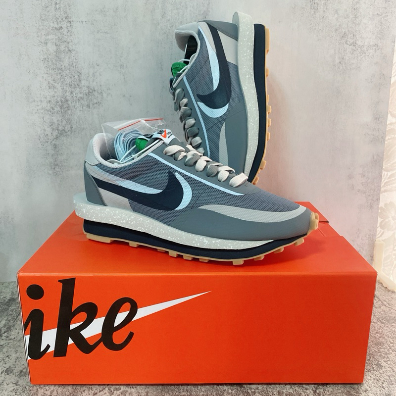 SACAI X CLOT X NIKE LD WAFFLE”Cool Grey”死亡之吻 聯名 解構