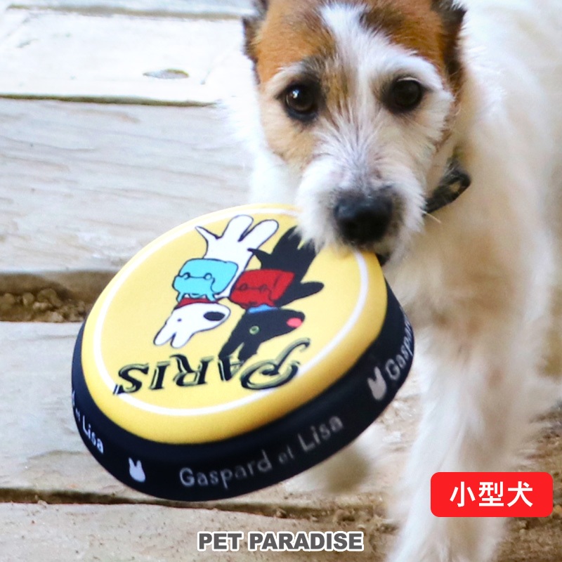 【PET PARADISE】寵物飛盤玩具/2尺寸(17cm/22cm)｜Gaspard et Lisa 狗狗玩具