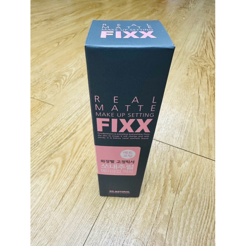 SO NATURAL FIXX 全天候超完美定妝噴霧-控油款 韓國明星商品 定妝必買 即期 全新 便宜賣