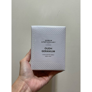 Urban Apothecary London oudh geranium 沈香天竺葵 香氛 蠟燭 300g