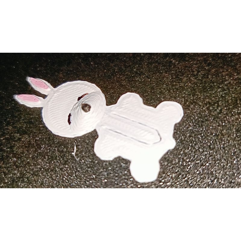 立體動物兔子造型書籤