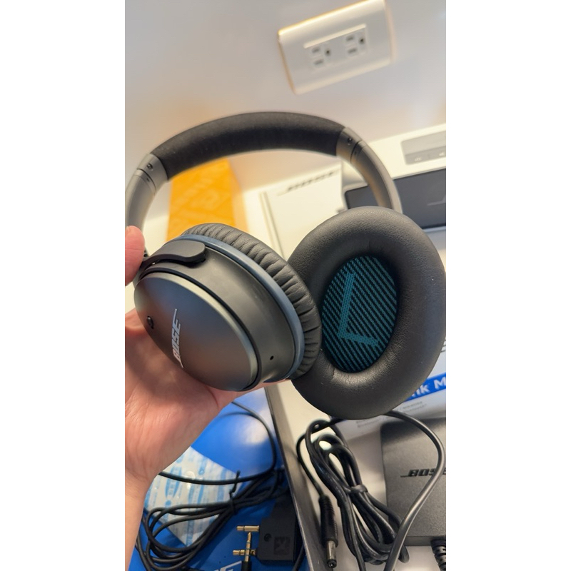 二手 BOSE QuietComfort 25 QC25 抗噪耳罩式耳機 iPod/iPhone/iPad 專用線控