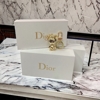 dior 榮耀金小熊鑰匙圈