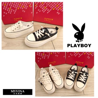 PLAYBOY 女鞋【永和實體店面】2色 36~40碼 厚底4.5cm 菱格 內增高 懶人鞋 拖鞋 休閒鞋 PY0065