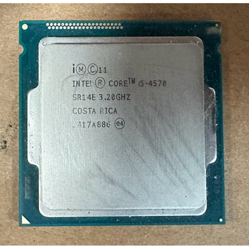 中古 二手 良品 CPU Intel I5-4570 功能正常 可以開機