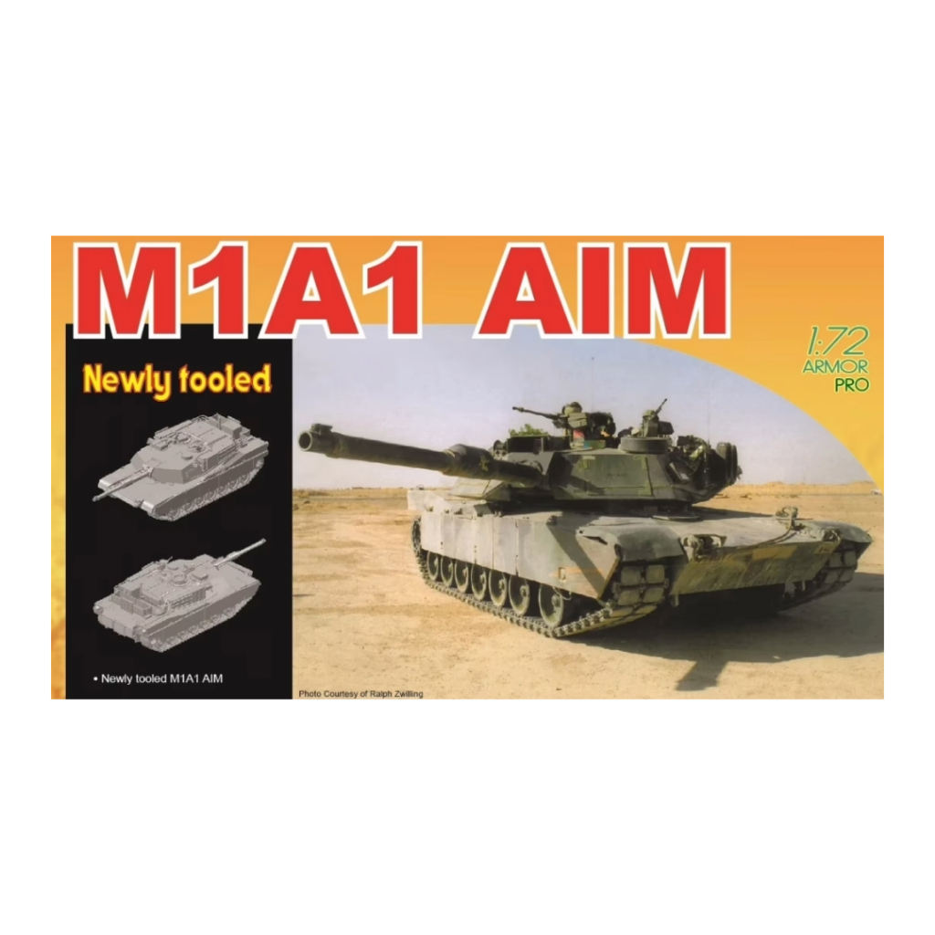 威龍 1/72 M1A1 Abrams AIM 貨號 D7614