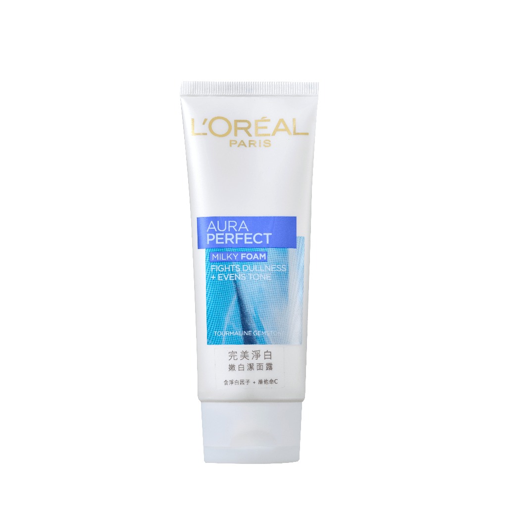 LOREAL Paris 巴黎萊雅 完美淨白 嫩白潔面霜 抗皺緊實潔面乳 100ml