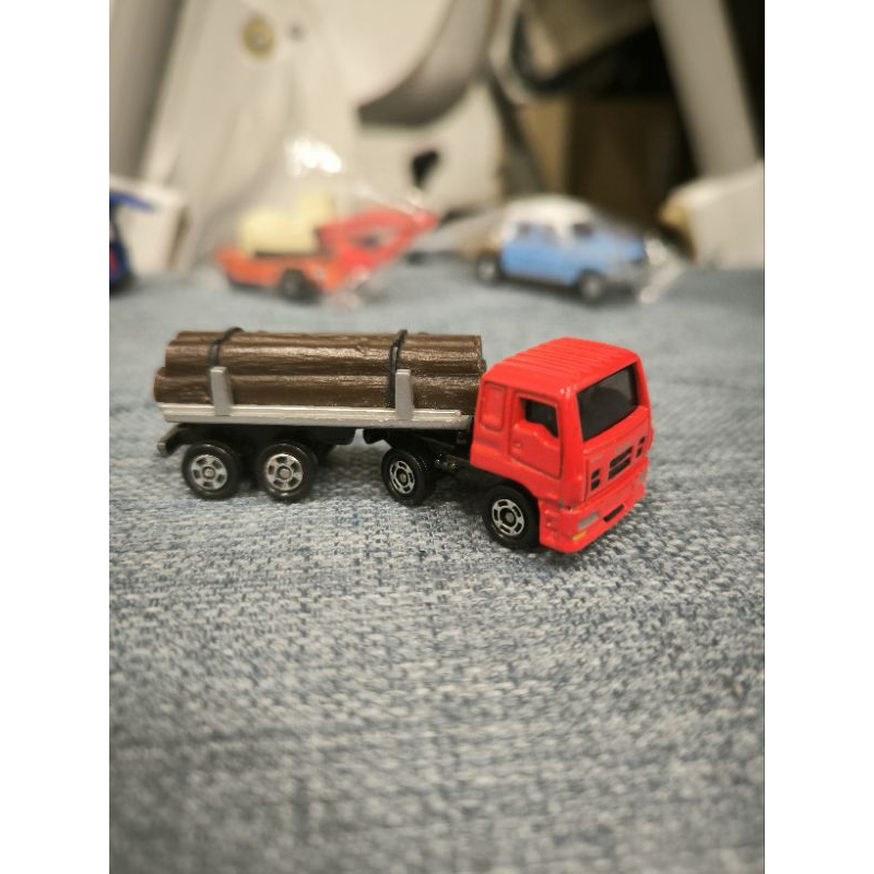 Tomica 木材搬運車 (二手 盒組拆售) 多美小汽車