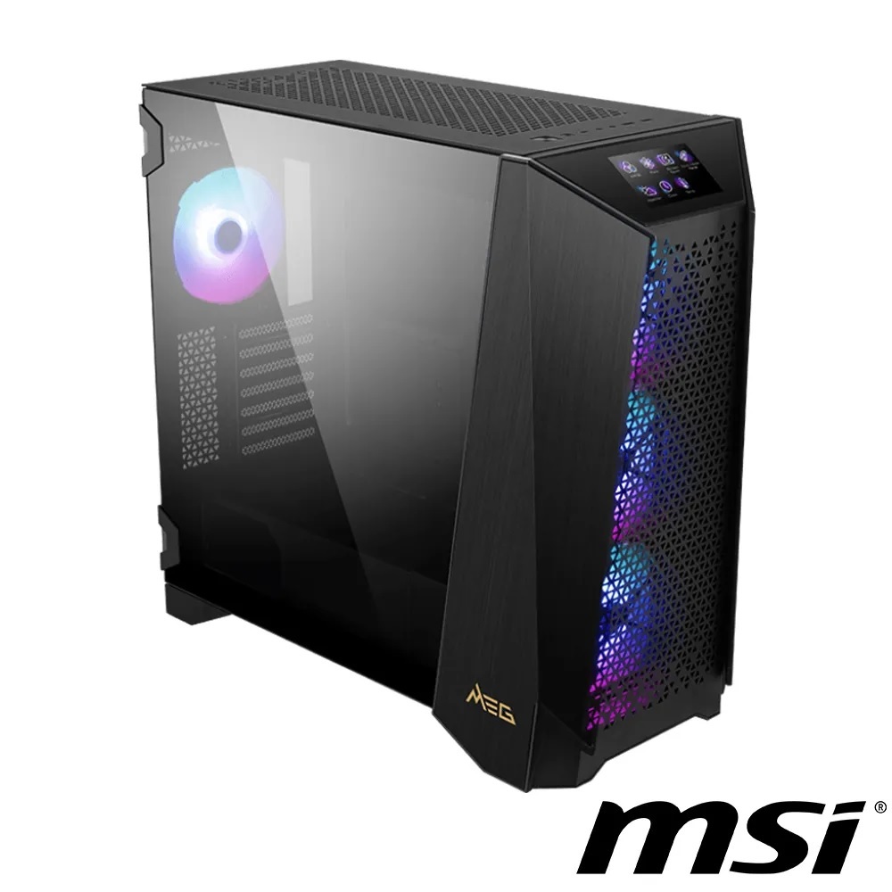 [龍龍3C] 微星 MSI MEG PROSPECT 700R 中直立式 EATX 電競 RGB 側透 機殼